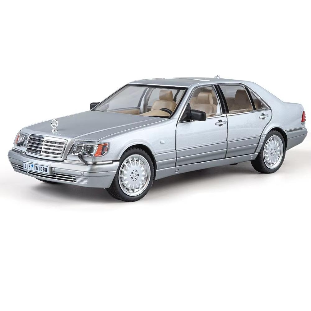 Масштаб 1/24 BENZ W140 S320 SEL Street Edition сплав ретро старая модель автомобиля литые металлические классические автомобили транспортные средства модель звук свет детские игрушки подарок