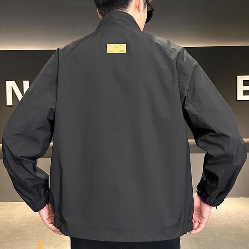 Pierre Cardin Men's Stand Collar Casual Jacket