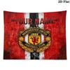 Custom Name Manchester UnitedPrinted Tapestry – Wall Hanging for Bedrooms, Dorms, and Home Decor
