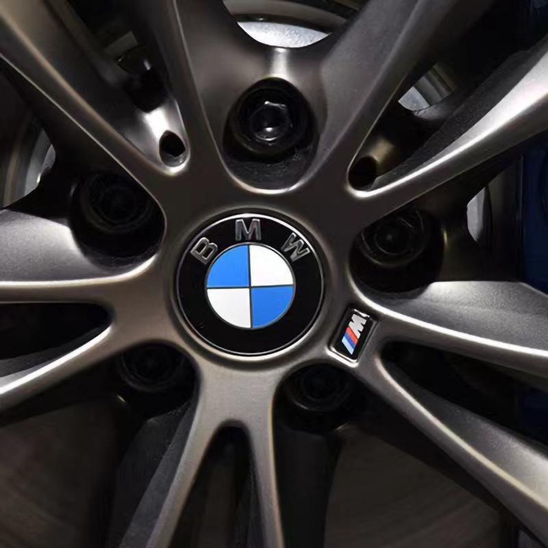 Для всех BMW E46 E39 E38 E90 E60 E36 F30 F20 X1 X3 X5 Колпачки ступицы рулевого колеса с логотипом M Центральная эмблема Наклейка Наклейка для самостоятельной установки