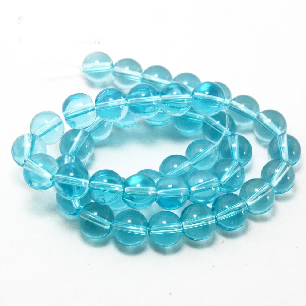 29-75шт стеклянные круглые бусины для изготовления ювелирных изделий DIY браслет-ожерелье