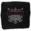 Браслет In Flames Shield с вышивкой