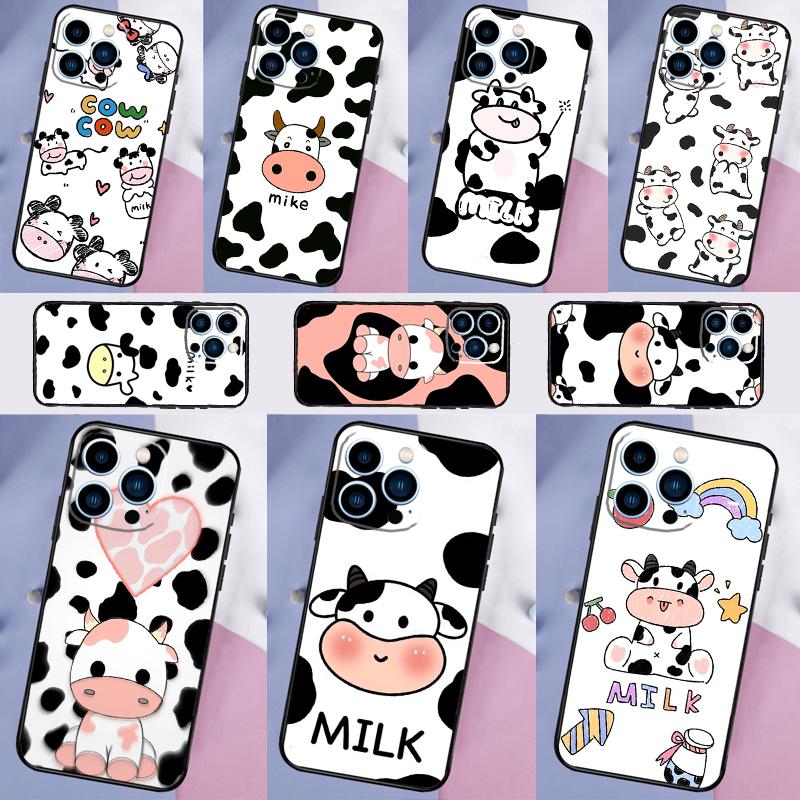Dairy Cattle Cow Speckle Case For OnePlus 13T 10T 8T 10 Pro 15 13 12 11 15R 13R 12R Nord CE 5 2 3 4 Lite N20 N30 Coque