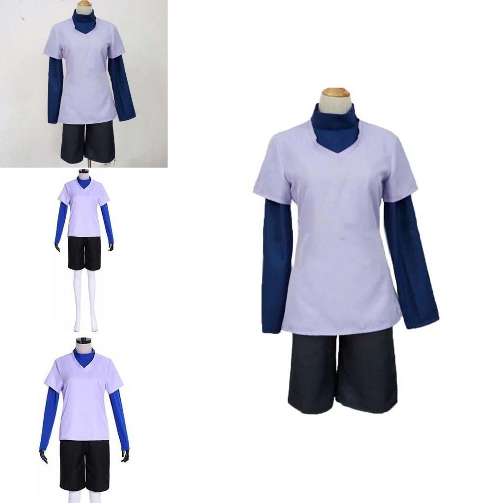 Оригинальный аниме Костюм для косплея Hunterhunter Киллуа Золдика Униформа Костюм Полный комплект