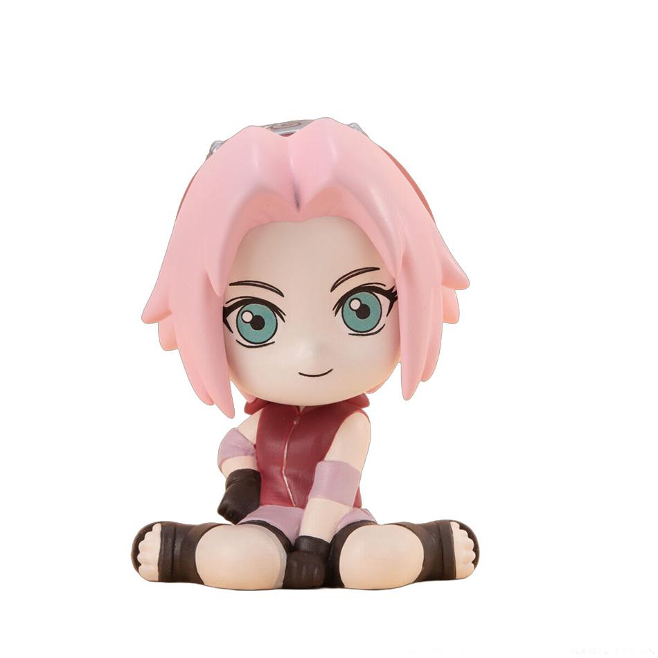 В наличии 8 шт./комплект Аниме Фигурка Наруто Шиппуден Хината Саске Итачи Какаши Гаара Фигурка Действия Q Версия ПВХ Фигурки Игрушки Подарок