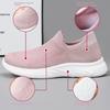 Fashion Women Vulcanized Shoes High Quality Mesh Breathable Sneakers Slip On Flat Shoes Women Loafers Walking Shoe Zapatillas De Deporte