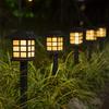 Light Solar Outdoor LED Waterproof Lamp Garden Yard Decor Small Shape House