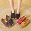Women's Shoes Casual Kick Anti -slip Bean Bean Shoes Women's Single Shoes Soft Soles Flat Shoes