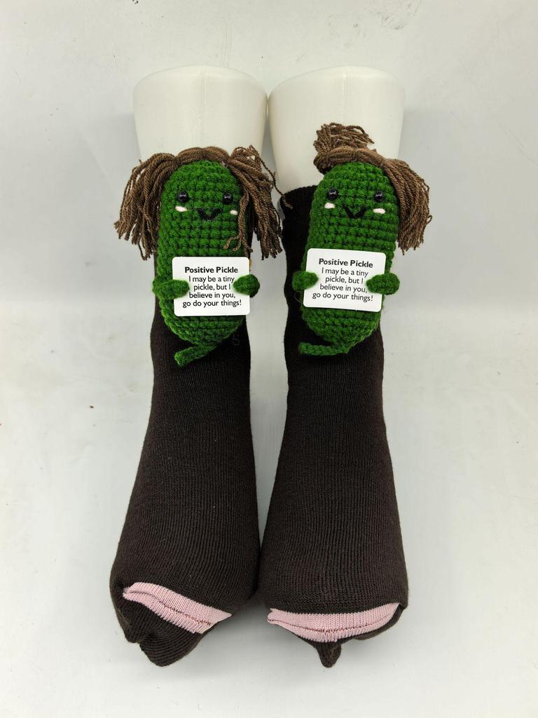 Уютные рождественские вязаные носки с животными - Теплые и милые для осени и зимы