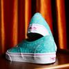 Vans Miro&Wujo X Серия Authentic Год Кролика Лимитированная Серия Классический Принт Низкие Кеды для Скейтборда Унисекс Кроссовки Синий Розовый VN0A5JMPC35