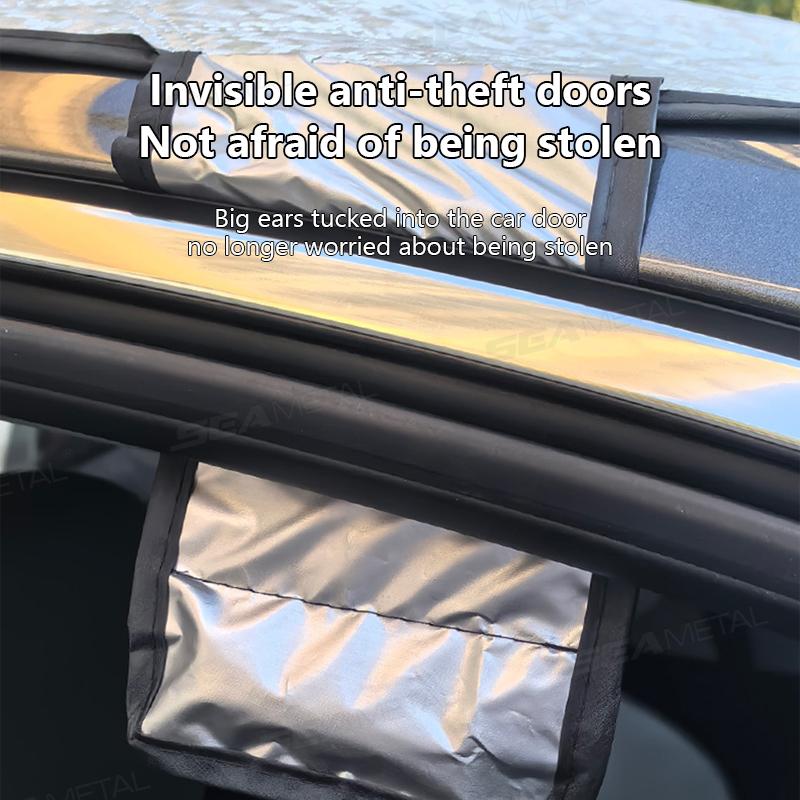 SEAMETAL Car Sunroof Shade Cover Sunscreen Waterproof Ice Snow Protection Sun Protection Car Roof Cover For Sedans SUVs Goods