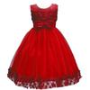 Forpend Dress Formal Dress for Perfect for Kindergarten Entrance and Princess Red Children's F011, Girls, Parties, Weddings, Ceremonies, Recitals,