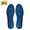 4Pcs Memory Foam Orthopedic Insoles for Shoes Antibacterial Deodorization Sweat Absorption Insert Sport Shoes Running Pads