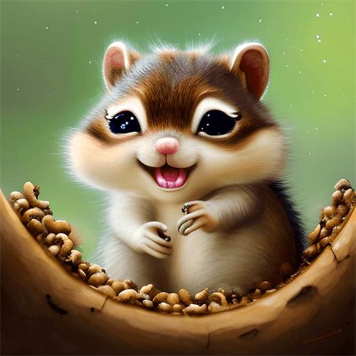 Алмазная картина Белка Коллекция Вышивка Мозаика Животное Милая Вышивка Крестом Полный Квадрат/Круг Домашний Декор