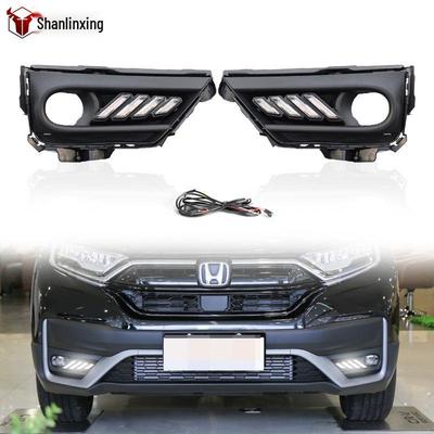 Светодиодные дневные ходовые огни и противотуманные фары для Honda CRV 2020-2022