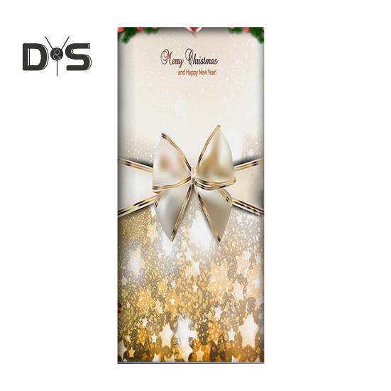 Рождественская накладка на дверь Санта-Клаус/Рождественская елка/Снеговик, подвесной баннер на дверь, декор для украшения входной двери