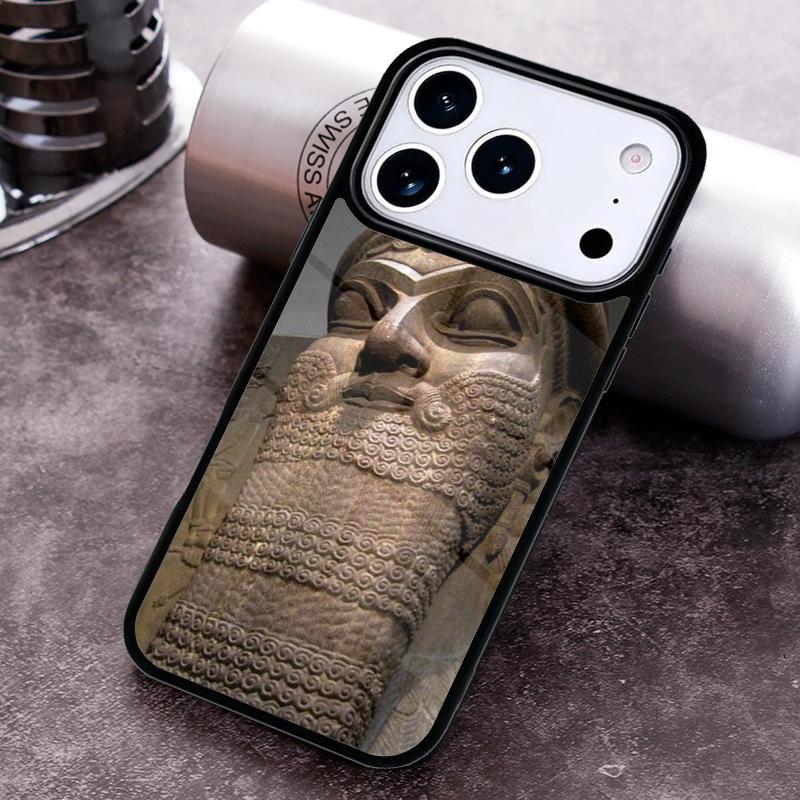 Lamassu Assyrian Mesopotamian Phone Case for iPhone 17 16 15 Pro Max Air 14 13 12 11 Plus Shockproof Capa Cover