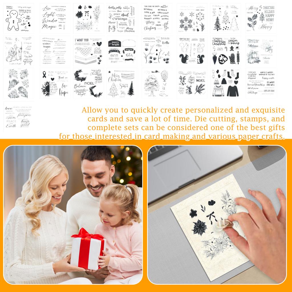 Clear Silicone For DIY Crafts – Transparent Template For Journaling And Scrapbooking