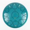 Steel Tongue Drum: 12" with 13 Sanskrit Sounds, Dust-Free, Stress-Free Design, Available In Empty Drum Color.