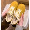 Spring and Summer New Yellow Women's Women's Shoes Flat-bottomed Retro Casual Sports Shoes