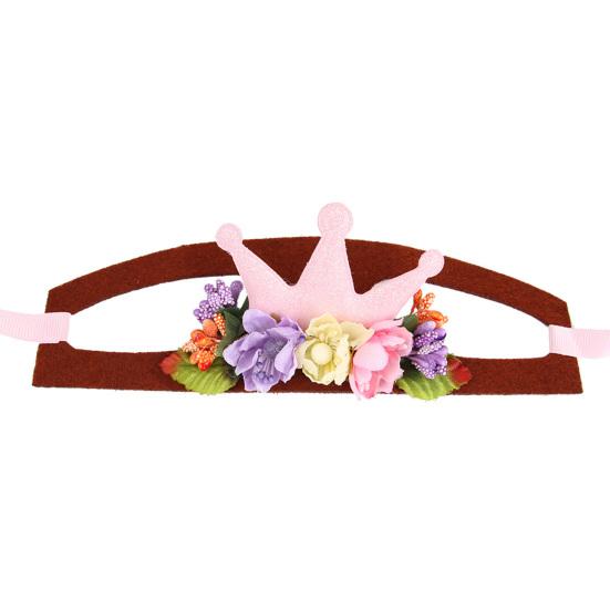 Dogs Cats Christmas Patterns Headband Photography Props Pet Headwear Accessory