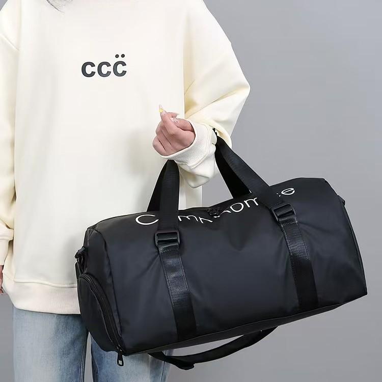 Унисекс сумка для кемпинга и пляжа с разделением на мокрое/сухое - Модная спортивная и дорожная сумка для коротких поездок