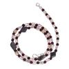 Natural Aventurine Smoky Quartz Garnet Gemstone Smooth Beads Necklace 17" UB4570 UB-4570