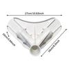1-3 шт. Угловая опора для каркаса бассейна Компактная Замена Переносной Трехходовой Адаптер для Наземных Бассейнов Бассейнов с Металлическим Каркасом Аксессуар