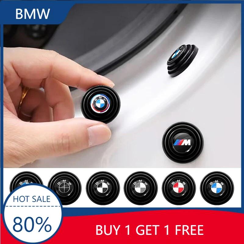 BZE1 X4 X5 E46 E96 Car Logo Door Shock Absorber Stickers Soundproof For BMW 50th Kith X1 X2 X3 X4 X5 X6 E71 F16 G06 E70 E53 F15 G05 E