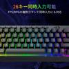 Redragon K519 Wireless Gaming English Quiet Membrane RGB Media Onboard Macro 50 Million Click Compatible with Keyboard, 60% Response, Bluetooth/2.4GHz