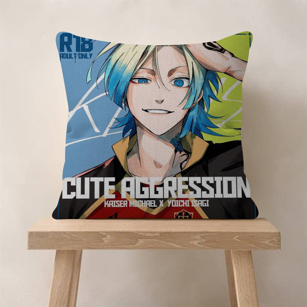 Anime Michael Cool Kaiser Pillowcase Toon Gift Cushion Cover Bedroom Home Sofa Chair Seat Decor Pillow Case