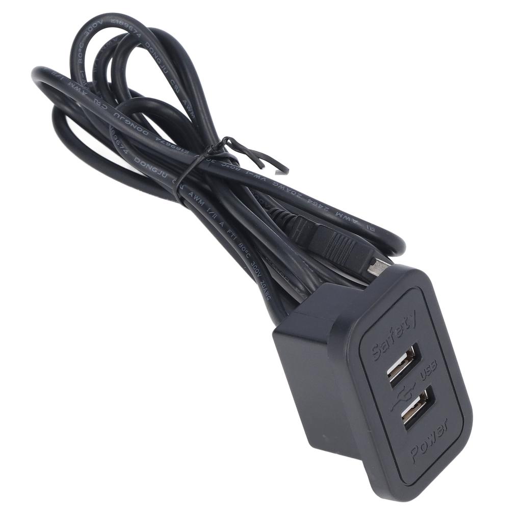 Двойная USB зарядная станция 5V диван встраиваемый USB концентратор питания монтажная плата розетка для