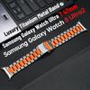 Роскошный титановый металлический ремешок для Samsung Galaxy Watch 8 Ultra 2 Мужской ремешок для Galaxy Watch 47 мм Ultra Без зазоров Изогнутый браслет