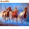 RUOPOTY Frameless Animals DIY Painting By Numbers Wall Art Picture Unique Gift Hand Painted Oil Painting For Home Decor 40x50CM