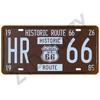 Route 66 House Metal Sign Plaque Metal Poster Tin Sign Tinplates Plate Wall Posters Vintage Retro Room Decor Wall Art Decoration