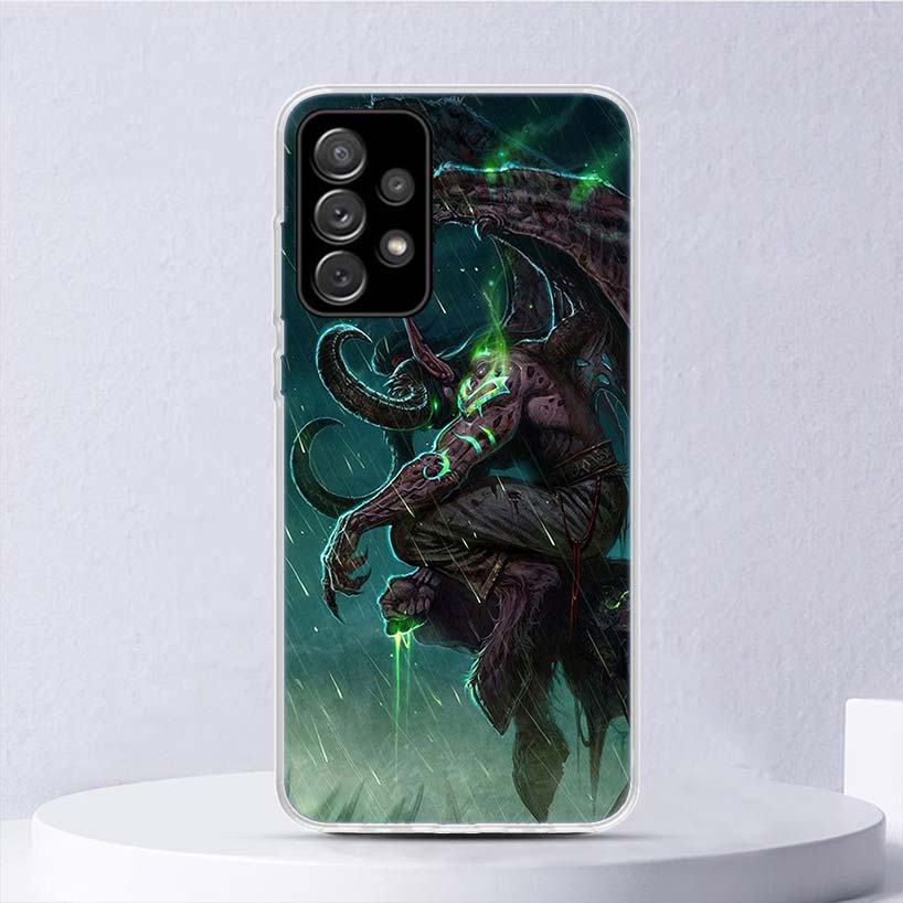 W-World Of W-Warcraft W-Wow Мягкий чехол для Samsung Galaxy A16 A26 A36 A56 A15 A14 A13 A55 A54 A53 Чехол для телефона A25 A35 A24 A34 A23