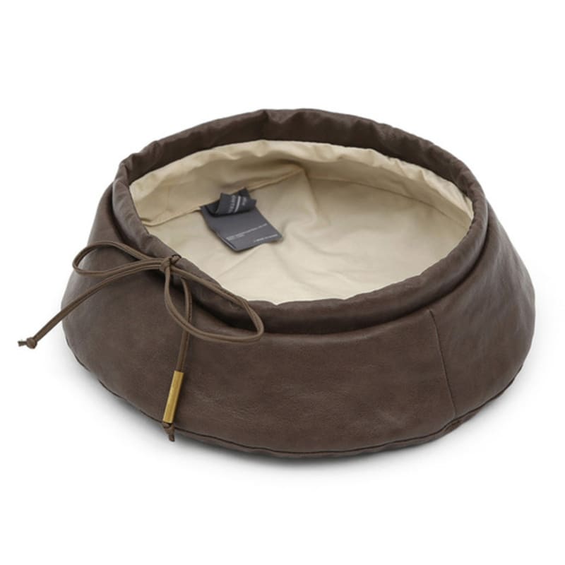 UNDERCONTROL СТУДИЙНЫЙ ПЛАТОК БЕРЕТ / РЕМЕШОК / КОЖА / коричневый