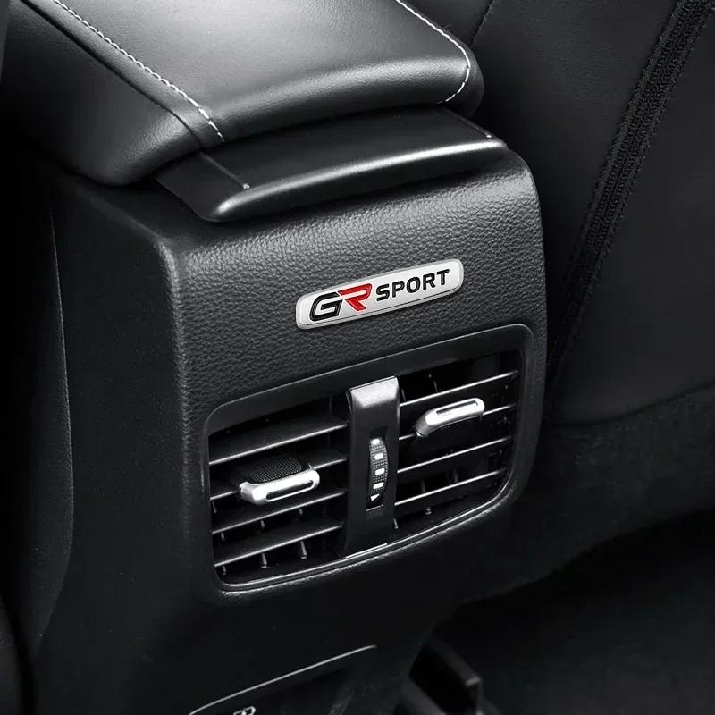 3D Автомобильная Наклейка Логотип Металлический Сплав Маркировка Эмблема Значок Наклейки для Toyota sport GR Sport C-HR RAV4 Avensis Prado Авто Аксессуары