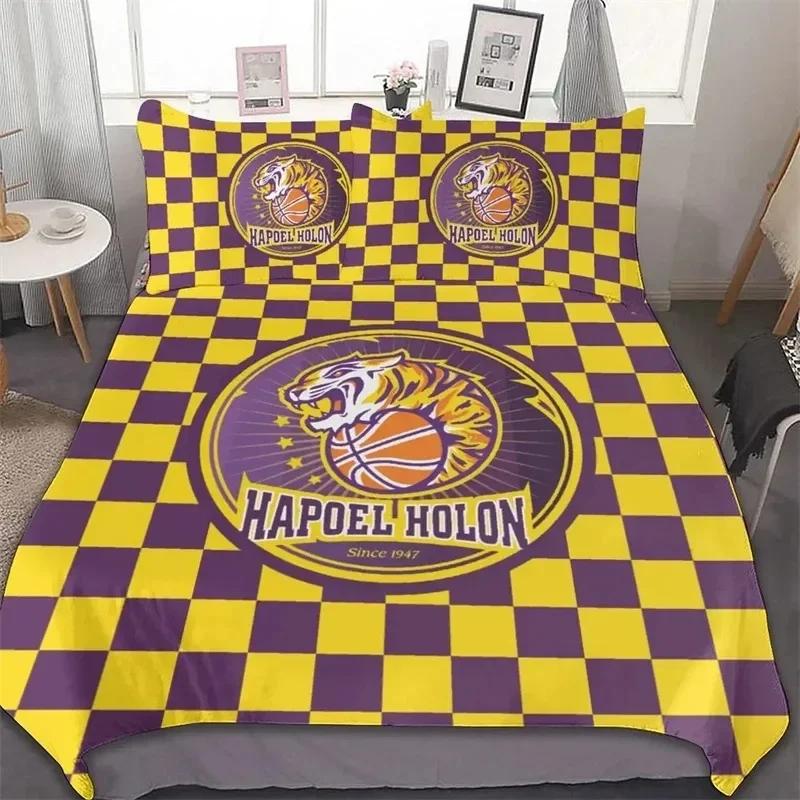 3D Printed Hapoel Holon All Season Duvet Cover Bedding Comforter sets Soft Quilt Cover and Pillowcases Single Double Queen King