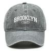 BROOKLYN 1947 Snapback Baseball Caps Unisex Washed Cotton All-season Caps For Woman Adjustable Buckle Hats One Size Fits All