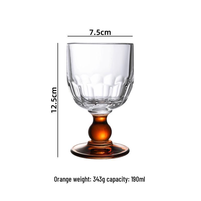 Винтажная коллекция роскошной посуды на ножке в западном стиле: Бокал для вина, Бокал для коктейля, Бокал для глинтвейна, Бокал для шампанского.