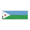 Bannière Drapeau De Djibouti - - 70x210 Cm - Polyester Durable - 8 Œillets Renforcés