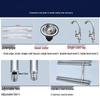 Thickened 304 Stainless Steel Triple Basin Kitchen Sink Set