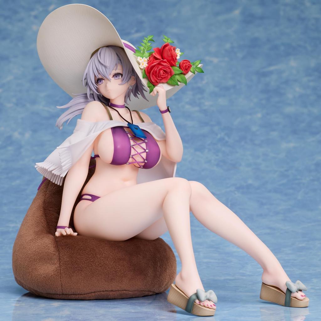 Azur Lane Reno Summer Scale PVC ABS Painted Complete Figure Spin-off 1/7 &