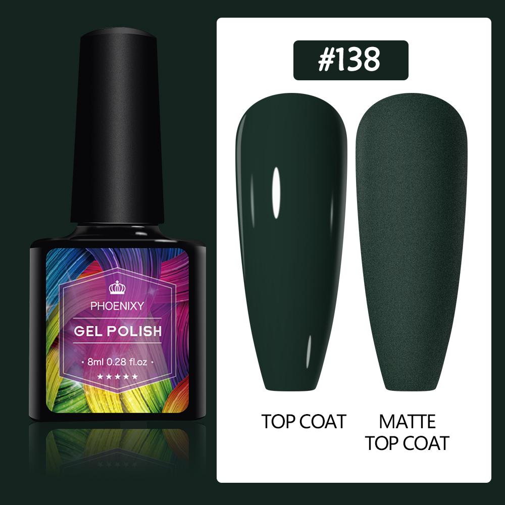 PHOENIXY 82 шт., 8 мл гель-лак для ногтей, УФ-гель для ногтей, стартовый набор, замачиваемый гель-лак, гель-лак для ногтей, дизайн ногтей, маникюр, салон «сделай сам», дома