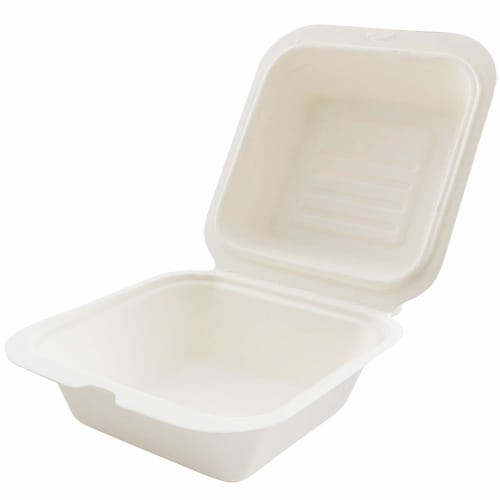 Nagao Одноразовые бумажные ланч-боксы, 16,5 см, 3289918, Набор из 50 шт.