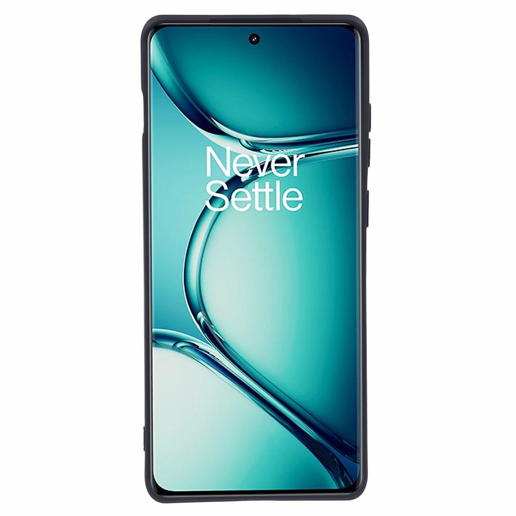 For OnePlus Ace 2 Pro 5G Rubberized TPU Back Case Fiber Lining Anti-scratch Phone Cover
