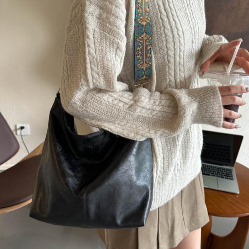 Popular New Fashion Portable Shoulder Crossbody Large Capacity Bucket Bag Women's Bag