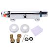 Modern Chrome Thermostatic Shower Mixer Bar Replacement Valve Outlet Home Bathroom Accessory