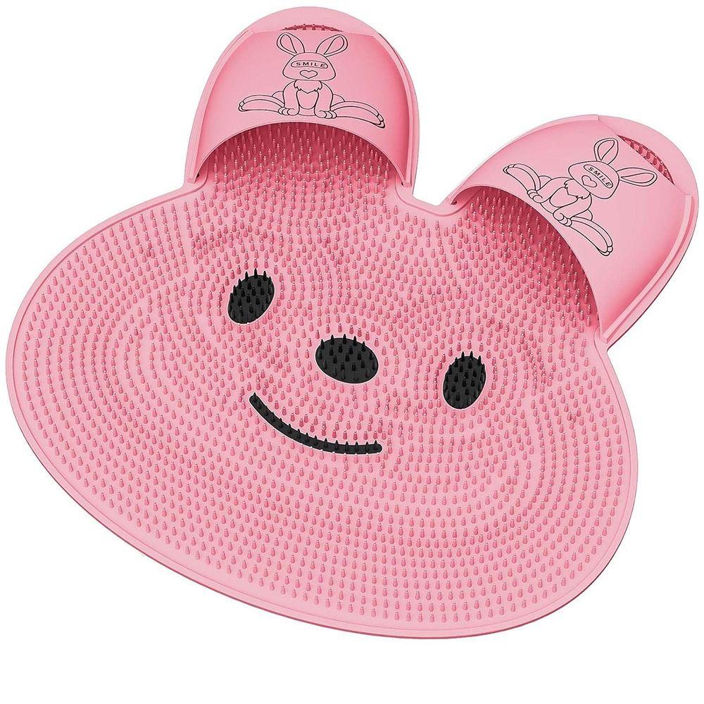 Милый массажный коврик для душа, креативный нескользящий коврик для ванной, коврик для мытья ног, инструмент для купания